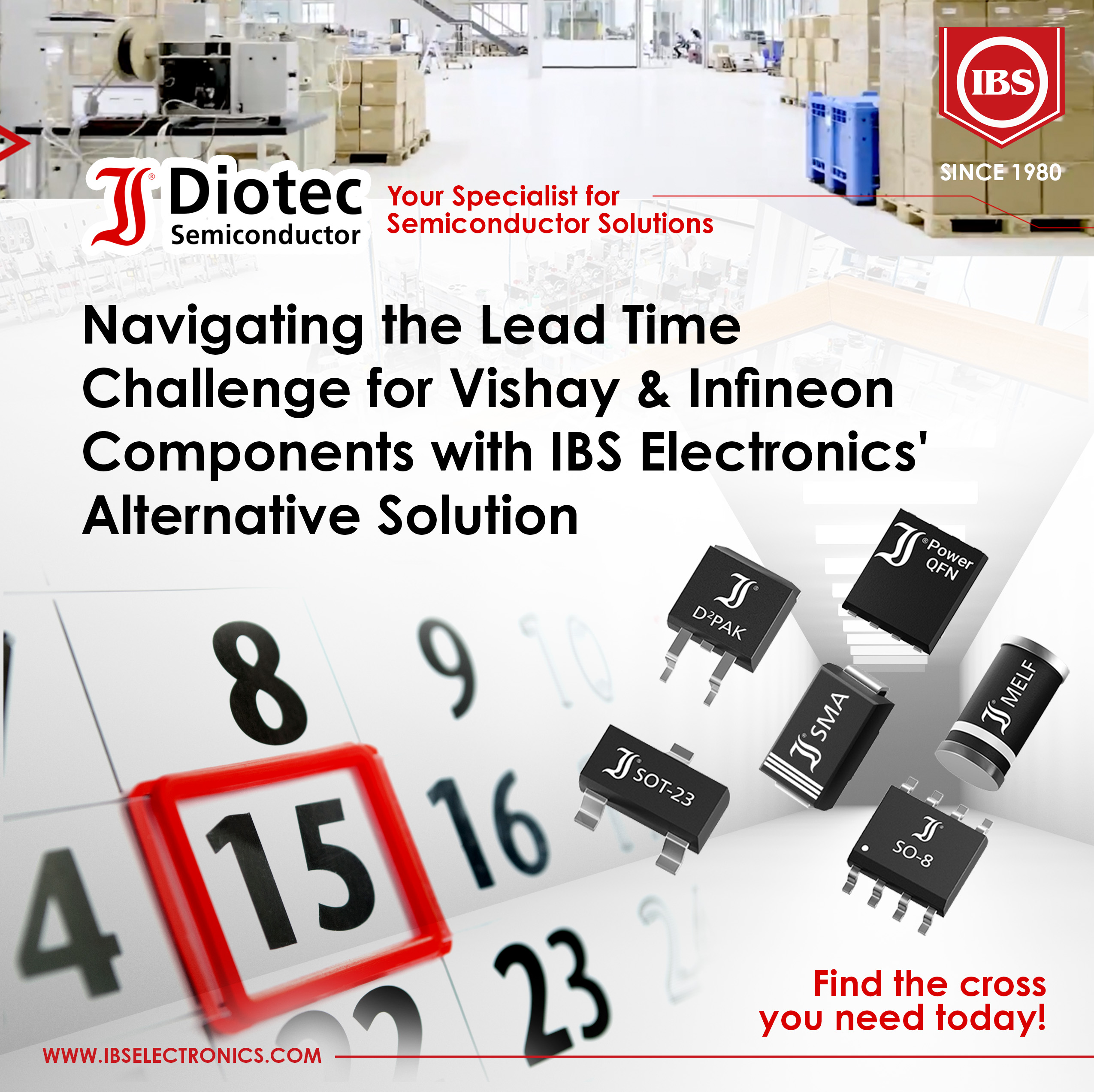 Navigating Leadtime Challenges fro Vishay and Infineon with Diotec