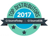 Top Distributors 2017 badge.